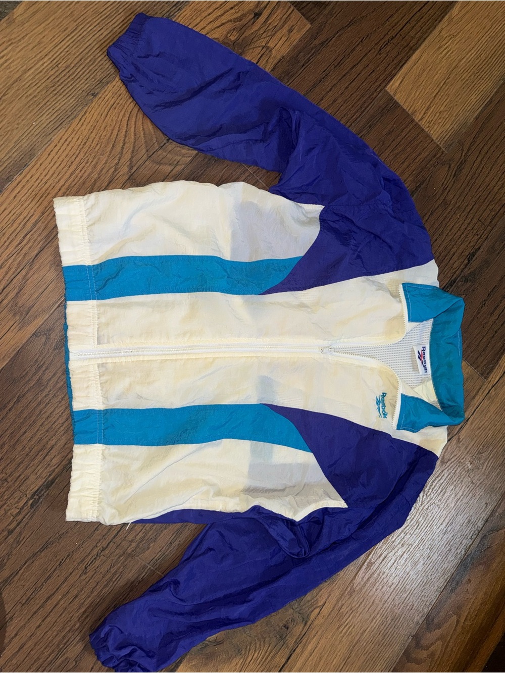 Vintage Reebok Colorblock Windbreaker Jacket